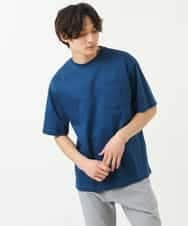 KHKGS40034 a.v.v MEN(アー・ヴェ・ヴェ) 【接触冷感/S-XXL】シルケットスムースワイドシルエットTシャツ ピンク