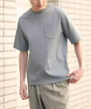 KHKGS40034 a.v.v MEN(アー・ヴェ・ヴェ) 【接触冷感/S-XXL】シルケットスムースワイドシルエットTシャツ グリーン