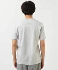 KHKGS41034 a.v.v MEN(アー・ヴェ・ヴェ) 【接触冷感/S-XXL】シルケットスムースVネックTシャツ ライトグレー