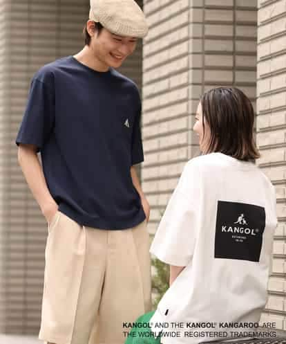 KHKGS52049  【コラボ/KANGOL】胸ポケットプリントTシャツ