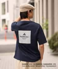 KHKGS52049 a.v.v MEN(アー・ヴェ・ヴェ) 【コラボ/KANGOL】胸ポケットプリントTシャツ ホワイト