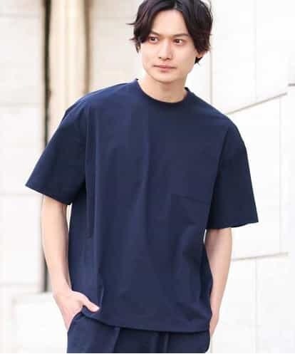 KHKGS55044 a.v.v MEN 【S-XXL】ポリエステル天竺ドロストカットソー（セットアップ可）