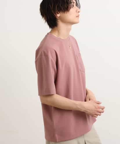 KHKGS58034 a.v.v MEN 【S-XXL】梨地セミワイドシルエットカットソー