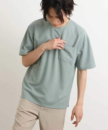 KHKGS58034 a.v.v MEN 【接触冷感/S-XXL】梨地セミワイドシルエットカットソー