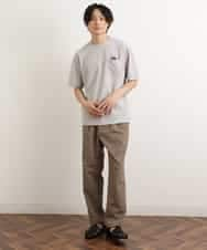 KHKGS58034 a.v.v MEN(アー・ヴェ・ヴェ) 【接触冷感/S-XXL】梨地セミワイドシルエットカットソー ミント