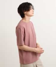 KHKGS58034 a.v.v MEN(アー・ヴェ・ヴェ) 【接触冷感/S-XXL】梨地セミワイドシルエットカットソー ミント