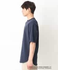 KHKGV15059 a.v.v MEN(アー・ヴェ・ヴェ) 【KANGOL】スクエアプリントロングシルエットTシャツ ホワイト