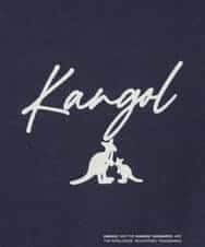 KHKGV15059 a.v.v MEN(アー・ヴェ・ヴェ) 【KANGOL】スクエアプリントロングシルエットTシャツ ホワイト
