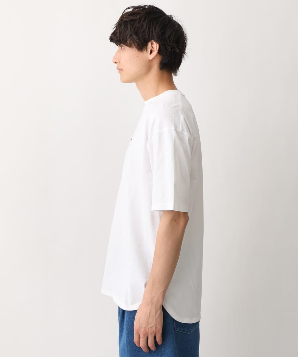 KHKGV27034 a.v.v MEN(アー・ヴェ・ヴェ) 【定番アイテム】ミニロゴＴシャツ  ホワイト