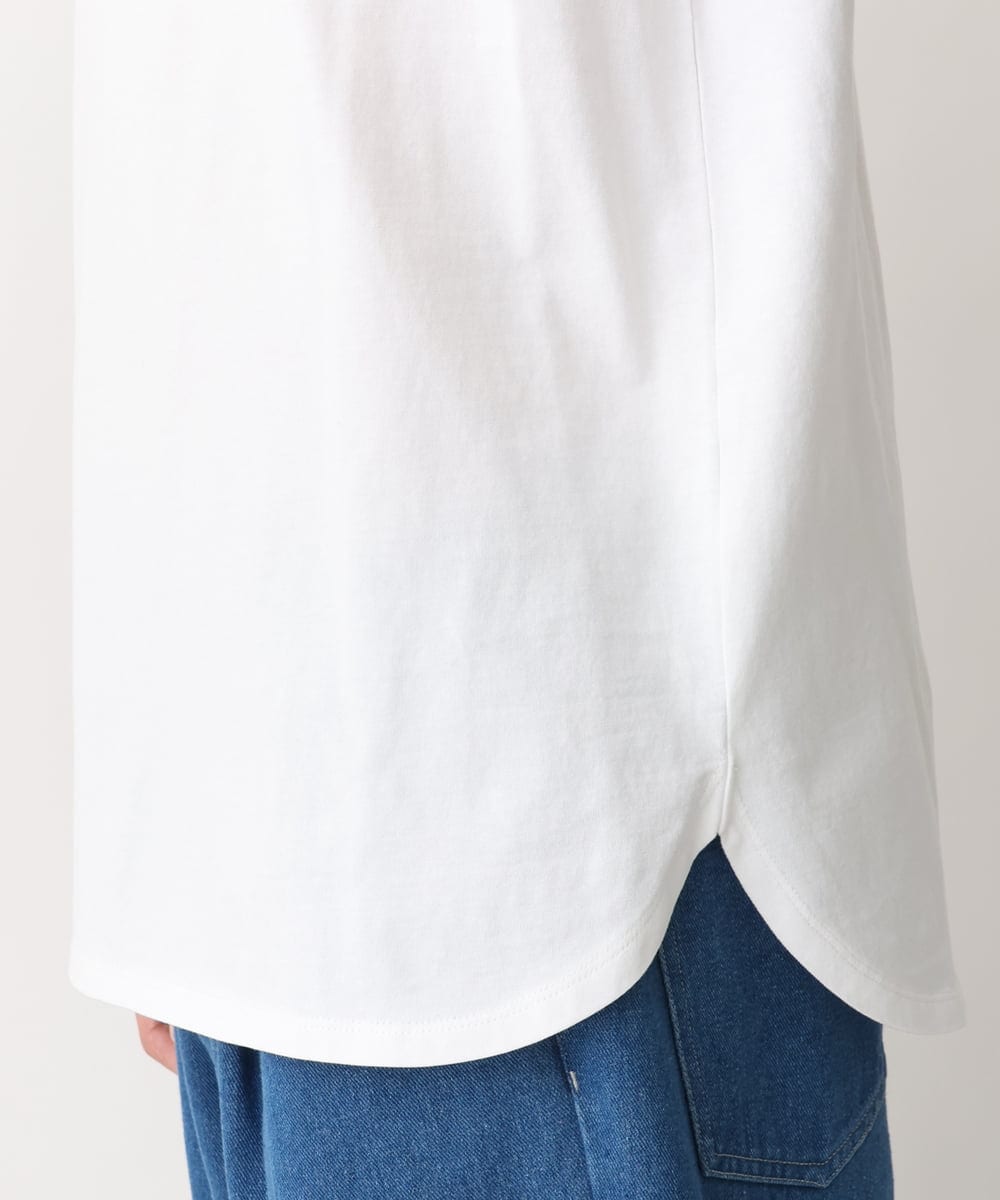KHKGV27034 a.v.v MEN(アー・ヴェ・ヴェ) 【定番アイテム】ミニロゴＴシャツ  ホワイト