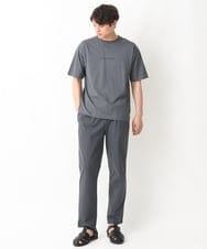 KHKGV29029 a.v.v MEN(アー・ヴェ・ヴェ) 【定番アイテム】ミニロゴセミワイドシルエットTシャツ ホワイト