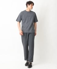 KHKGV29029 a.v.v MEN(アー・ヴェ・ヴェ) 【定番アイテム】ミニロゴセミワイドシルエットTシャツ ホワイト
