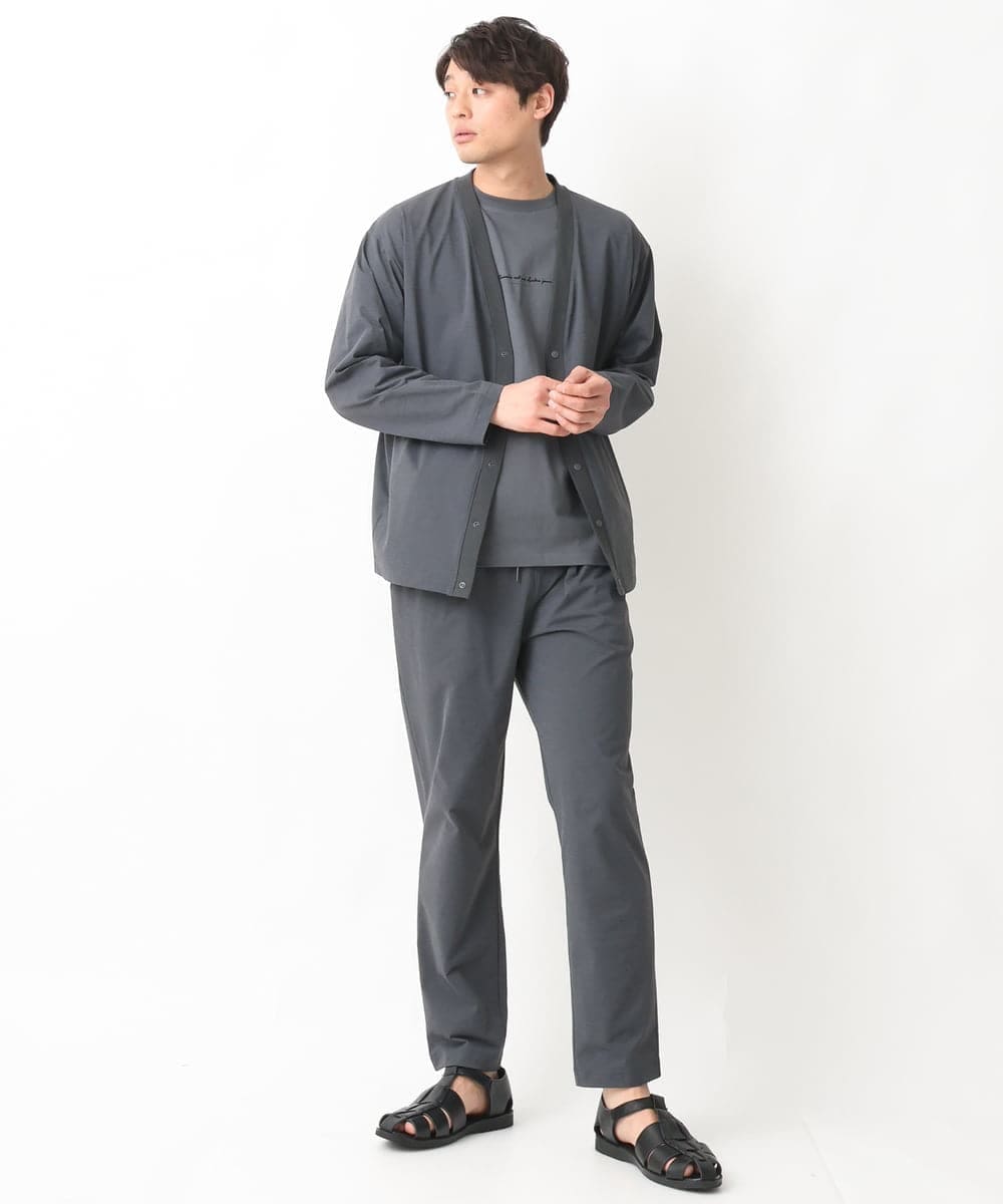 KHKGV29029 a.v.v MEN(アー・ヴェ・ヴェ) 【定番アイテム】ミニロゴセミワイドシルエットTシャツ ホワイト