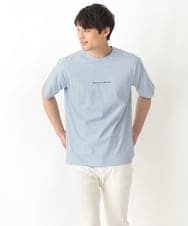 KHKGV29029 a.v.v MEN(アー・ヴェ・ヴェ) 【定番アイテム】ミニロゴセミワイドシルエットTシャツ ホワイト