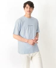 KHKGV29029 a.v.v MEN(アー・ヴェ・ヴェ) 【定番アイテム】ミニロゴセミワイドシルエットTシャツ ホワイト