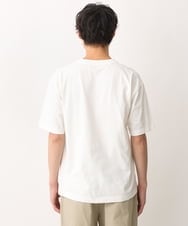KHKGV29029 a.v.v MEN(アー・ヴェ・ヴェ) 【定番アイテム】ミニロゴセミワイドシルエットTシャツ ホワイト