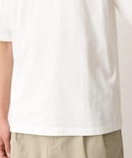 KHKGV29029 a.v.v MEN(アー・ヴェ・ヴェ) 【定番アイテム】ミニロゴセミワイドシルエットTシャツ ホワイト