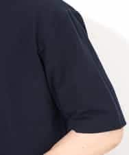 KHKGV35044 a.v.v MEN(アー・ヴェ・ヴェ) 【2点セット/接触冷感】ライトワッフルTシャツ ネイビー