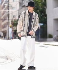 KHKGV40034 a.v.v MEN(アー・ヴェ・ヴェ) 【定番アイテム】ハイクオリティーコットンシルケットTシャツ ミント