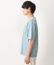 KHKGV40034 a.v.v MEN(アー・ヴェ・ヴェ) 【定番アイテム】ハイクオリティーコットンシルケットTシャツ ミント