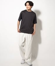 KHKGV40034 a.v.v MEN(アー・ヴェ・ヴェ) 【定番アイテム】ハイクオリティーコットンシルケットTシャツ ミント