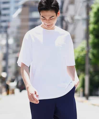 KHKGV40039 a.v.v MEN 【定番アイテム】ハイクオリティーコットンシルケットTシャツ