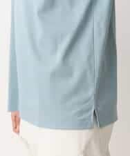 KHKGV40039 a.v.v MEN(アー・ヴェ・ヴェ) 【定番アイテム】ハイクオリティーコットンシルケットTシャツ ブラック