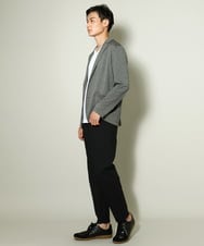 KHKGV41034 a.v.v MEN(アー・ヴェ・ヴェ) 【定番アイテム】ハイクオリティーコットンシルケットＶネックＴシャツ ダークグレー