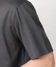 KHKGV41034 a.v.v MEN(アー・ヴェ・ヴェ) 【定番アイテム】ハイクオリティーコットンシルケットＶネックＴシャツ ダークグレー