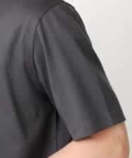 KHKGV41039 a.v.v MEN(アー・ヴェ・ヴェ) 【定番アイテム】ハイクオリティーコットンシルケットＶネックＴシャツ ブラック