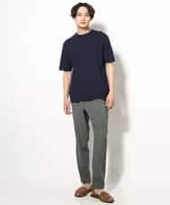 KHKGV53039 a.v.v MEN(アー・ヴェ・ヴェ) 【定番アイテム】ピンタックデザインTシャツ（デザテクシリーズ） ブラック