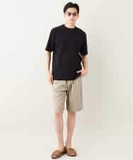 KHKGV53039 a.v.v MEN(アー・ヴェ・ヴェ) 【定番アイテム】ピンタックデザインTシャツ（デザテクシリーズ） ブラック