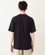 KHKGV53039 a.v.v MEN(アー・ヴェ・ヴェ) 【定番アイテム】ピンタックデザインTシャツ（デザテクシリーズ） ブラック
