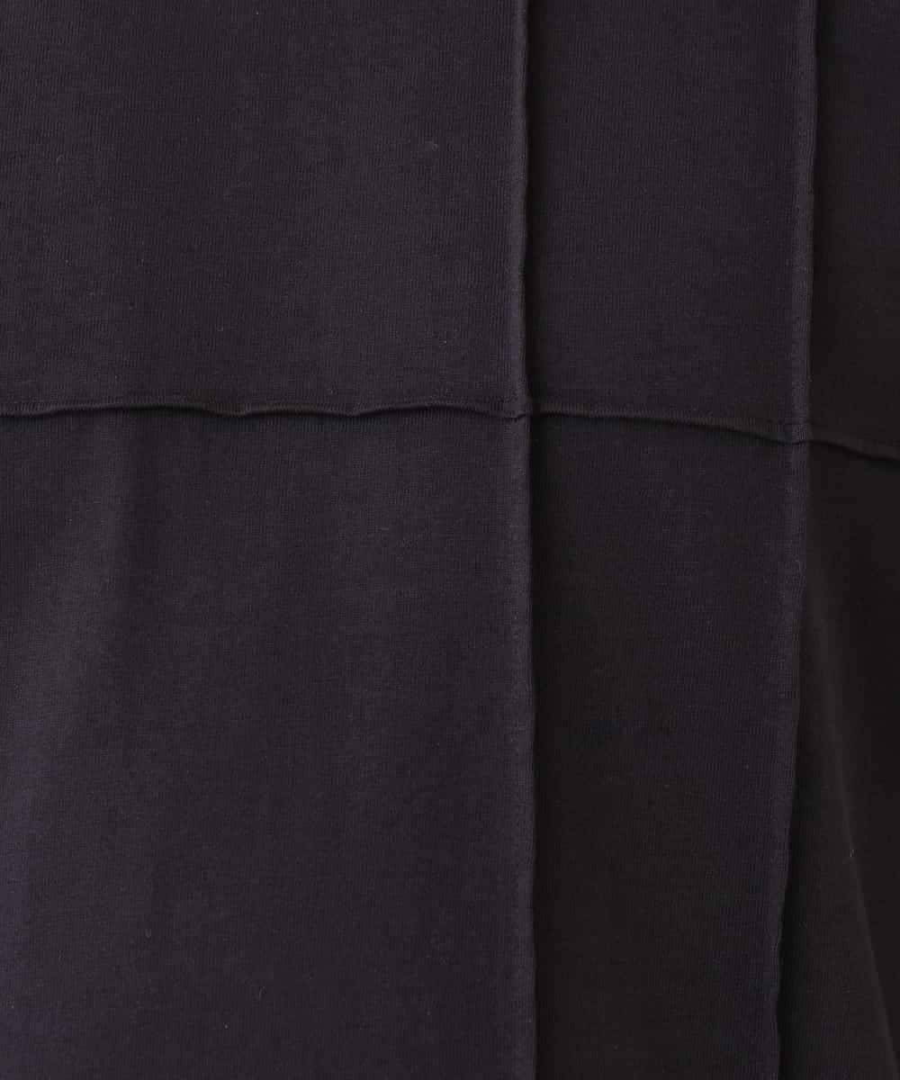 KHKGV53039 a.v.v MEN(アー・ヴェ・ヴェ) 【定番アイテム】ピンタックデザインTシャツ（デザテクシリーズ） ブラック
