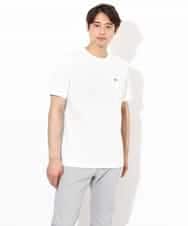 KHKGV75029 a.v.v MEN(アー・ヴェ・ヴェ) 【接触冷感/ユニセックス】自転車刺繍Tシャツ ライトグレー