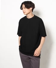 KHKGV89034 a.v.v MEN(アー・ヴェ・ヴェ) 【イージーケア】アゼセミワイドスウェットＴ ネイビー