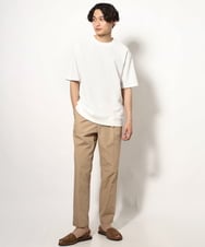 KHKGV89034 a.v.v MEN(アー・ヴェ・ヴェ) 【イージーケア】アゼセミワイドスウェットＴ ネイビー