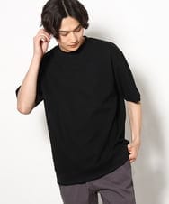 KHKGV89034 a.v.v MEN(アー・ヴェ・ヴェ) 【イージーケア】アゼセミワイドスウェットＴ ブラック