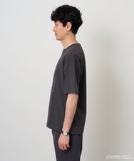 KHKHD63059 a.v.v MEN(アー・ヴェ・ヴェ) 【接触冷感】マティス　プリントカットソー ダークグレー
