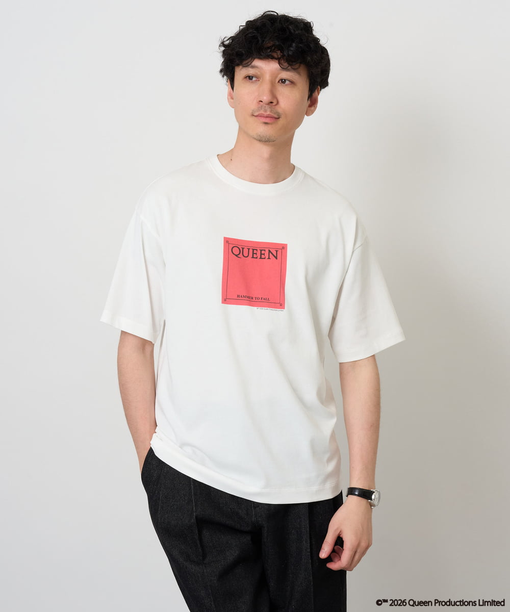KHKHD65059 a.v.v MEN 【接触冷感】ＱＵＥＥＮ　プリントカットソー
