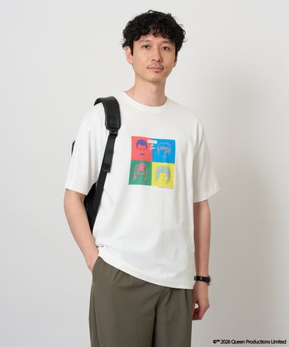 KHKHD65059 a.v.v MEN 【接触冷感】ＱＵＥＥＮ　プリントカットソー