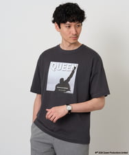 KHKHD65059 a.v.v MEN(アー・ヴェ・ヴェ) 【接触冷感】ＱＵＥＥＮ　プリントカットソー プリントカラー赤.緑。黄色。水色
