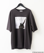 KHKHD65059 a.v.v MEN(アー・ヴェ・ヴェ) 【接触冷感】ＱＵＥＥＮ　プリントカットソー プリントカラー赤.緑。黄色。水色