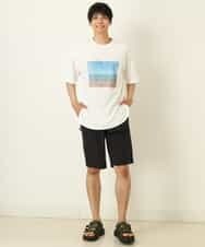 KHKHP10039 a.v.v MEN(アー・ヴェ・ヴェ) 【コラボ】フォトグラファーコラボロングシルエットカットソー ダークグレー