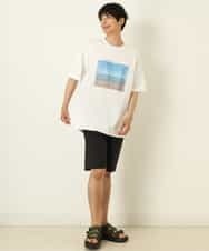 KHKHP10039 a.v.v MEN(アー・ヴェ・ヴェ) 【コラボ】フォトグラファーコラボロングシルエットカットソー ダークグレー