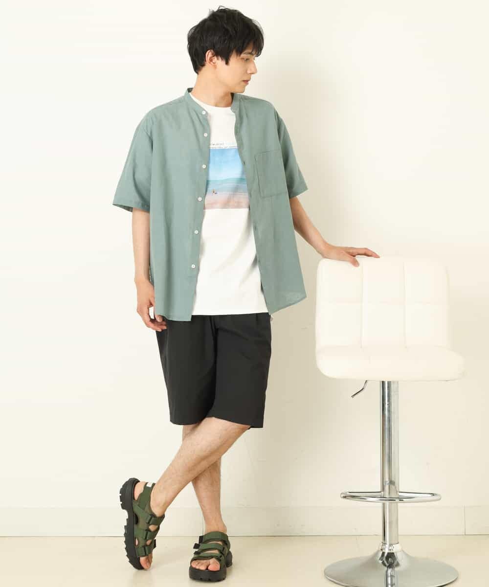 KHKHP10039 a.v.v MEN(アー・ヴェ・ヴェ) 【コラボ】フォトグラファーコラボロングシルエットカットソー ダークグレー