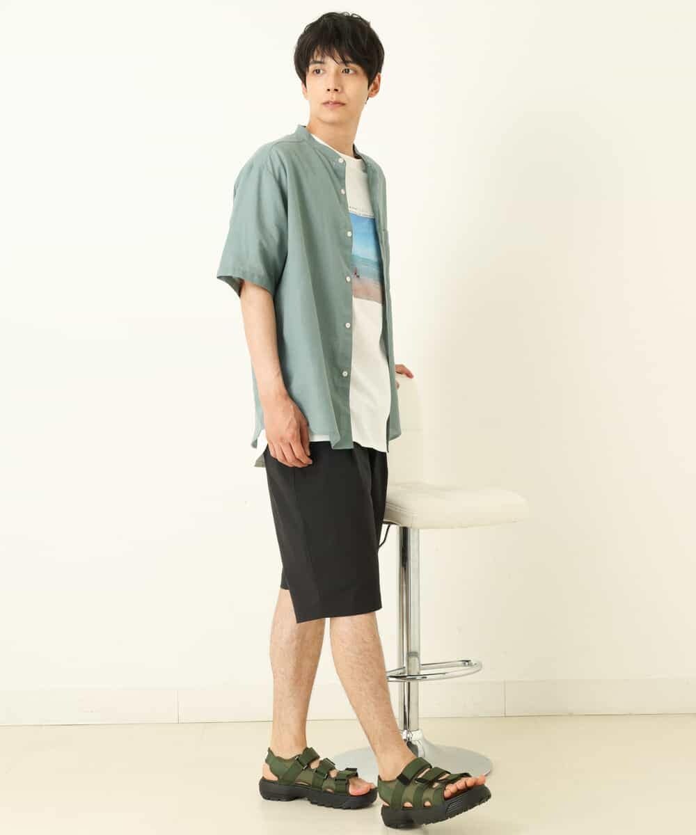 KHKHP10039 a.v.v MEN(アー・ヴェ・ヴェ) 【コラボ】フォトグラファーコラボロングシルエットカットソー ダークグレー