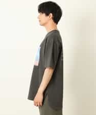 KHKHP10039 a.v.v MEN(アー・ヴェ・ヴェ) 【コラボ】フォトグラファーコラボロングシルエットカットソー ダークグレー