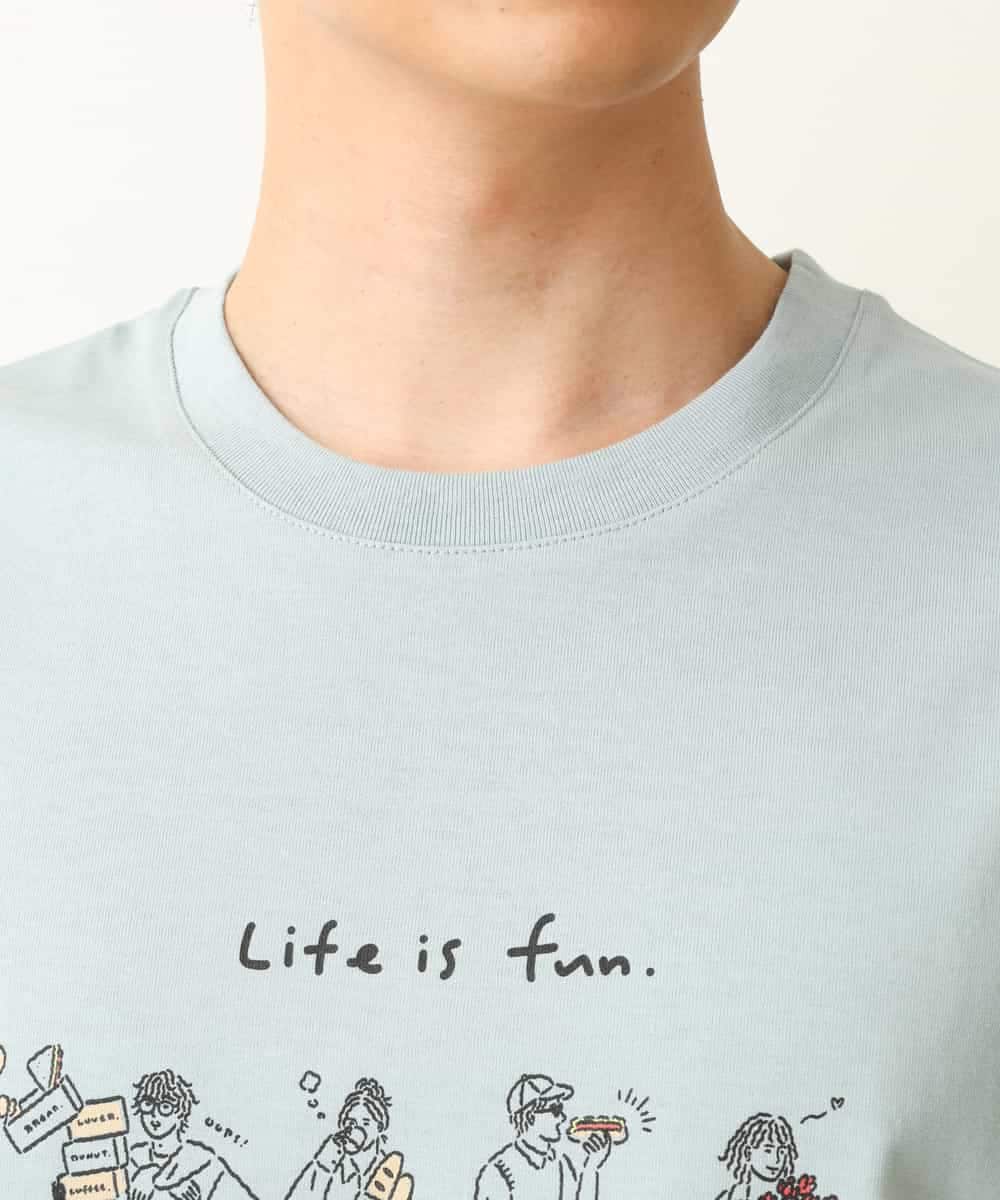 コラボ イラストレーターコラボロングシルエットカットソー カットソー Tシャツ A V V Men アー ヴェ ヴェ イトキンオンラインストア