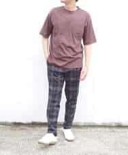 KHKHP40029 a.v.v MEN(アー・ヴェ・ヴェ) 【S-XXL/多機能】シルケットスムースワイドシルエットカットソー グリーン